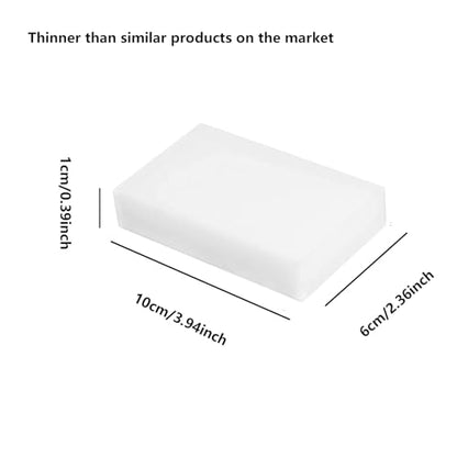 30PCS Magic Sponge Eraser Bulk White Melamine 1cm Sponge Cleaning for Kitchen Shoe Furniture Bathroom Shower Cleaner(30PCS 1cm Thick) - color: 30pcs 1cm Thick