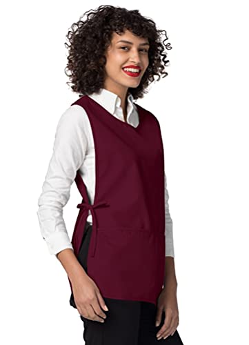 Adar Universal Cobbler Apron 3 Pack - Unisex Cobbler Apron - color: Burgundy, size: Standard