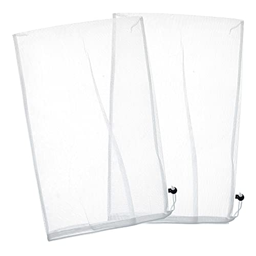 U.S. Pool Supply Fine Mesh Filter Bags for Leaf Vacuum Pool Cleaners, 2 Pk - size: 12" X 20"