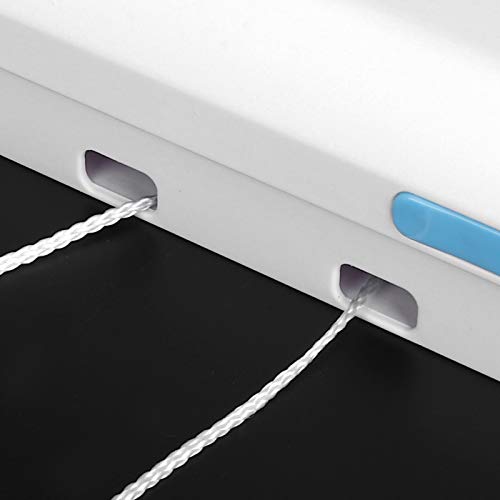 Retractable Clothesline, 3.75m Telescopic Drying Rope Hanger Wall Mounted Laundry Line for Bathroom Balconies (Five Ropes) - size: five ropes, style: five ropes