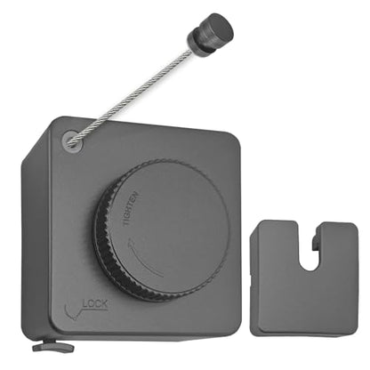 Retractable Clothesline Indoor Outdoor Non-Sag 16.2Ft Stainless Line(Gray) - color: Gray