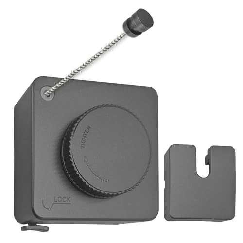 Retractable Clothesline Indoor Outdoor Non-Sag 16.2Ft Stainless Line(Gray) - color: Gray