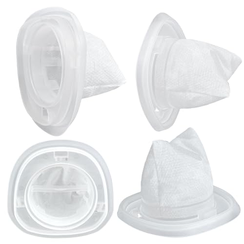 HNVCF10 Filter Replacement for Black and Decker Dustbuster Hand Vacuum HNVC115, HNVC215, HNVC220 Series, 4 Pack