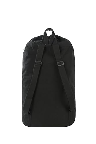 Canvas Laundry Bag, Laundry Backpack, Black, X-Large - color: BLACK, size: X-Large