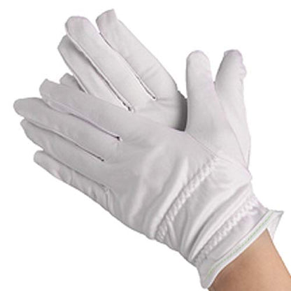 Microfiber Gloves Scratches Fingerprints (White) Protection for Jewelry Collectibles Lenses Coin Silver Archival Costume Inspection