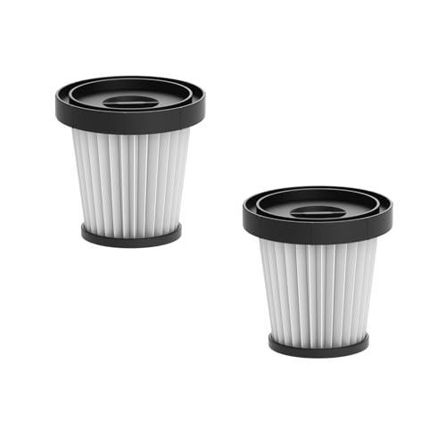 CHEBIO Washable HEPA Filter for A16 Cordless Vacuum Cleaner, Traps 99.97% of Dust Pollen Pet Dander, Compatible with CHEBIO A16 550W High-Power Motor Head, Accessories & Replacement Components，2 PCS
