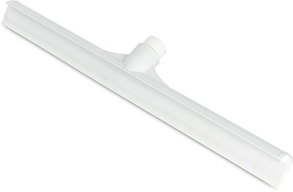 SPARTA 20" Floor Squeegee Replacement Head, Seamless Rubber with Rust-Free Plastic Frame for HACCP Compliance, Heavy-Duty Industrial Use, Thermoplastic Rubber, 19.75 Inches, White - color: White
