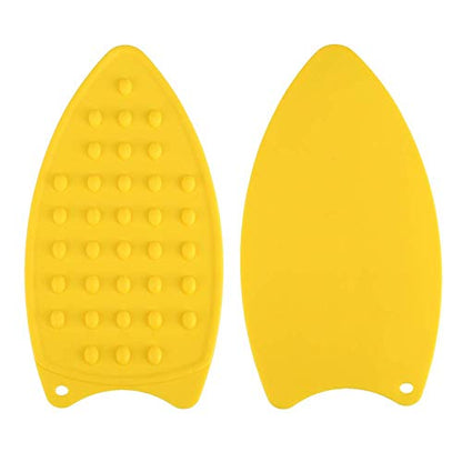 Silicone Rest Pad, Protective Surface for Mini Iron Pad Protection Ironing Rest (Yellow) - color: Yellow
