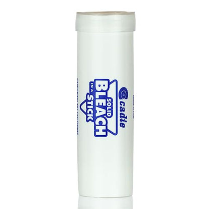 Solid Bleach in a Stick - Concentrated and Natural Stain Remover Solution for White Clothing - Pocket Bleaching Tube for Dirty Spots | Household and Travel Cleaner Essentials | By Cadie 1 Pack - size: 1 Count (Pack of 1)
