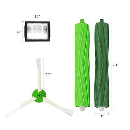 11 Pack Replacement Parts for iRobot Roomba i7 I, E & J Series - size: 11 PACK