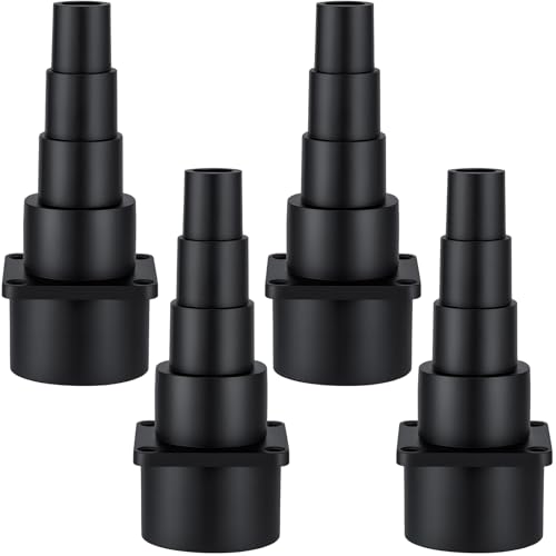 4 Pack Hose Adapter Vacuum Cleaner Adapter Universal Tool Adapters Attachment Connects to Power Tools to Contain Dust