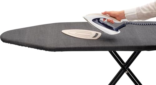 Brabantia - Ironing Pad - Heat Resistant Mat - Protective Flexible Silicone Heat Mat for Hot Iron - Easy to Store - Max. 428°F - Laundry Essentials - Protects Ironing Board Cover - Soft Beige