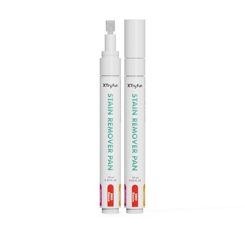 Stain Remover Pen for Clothes, Portable & Safe Stain Sticks-2 Count