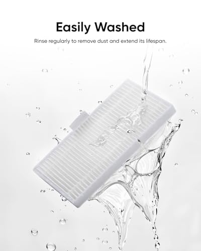 eufy Official Washable Filter for C20, Omni C20, 2-Pack