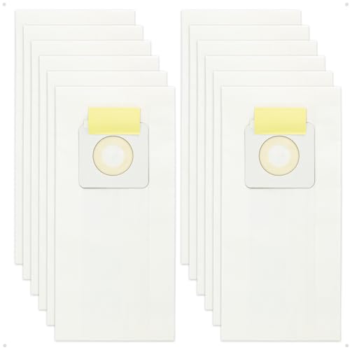 Style 7 Vacuum Bags Replacement for Bissell PowerForce Uprights Vacuums - size: 12 Count (Pack of 1)