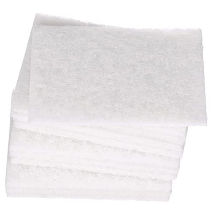 Scotch-Brite Light Cleansing Hand Pad 7445, 6 in x 9 in, Mild Abrasive Hand Sanding Pad, For Metal, Vinyl, Porcelain and Other Delicate Surfaces, Pack of 20