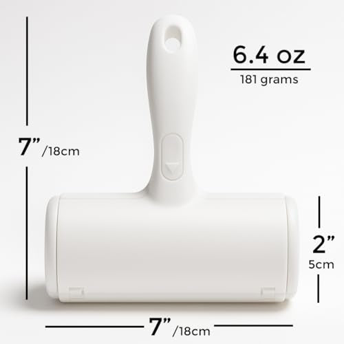 Pet Hair Removal Tool and Lint Roller – Reusable Cleaner - Dog and Cat Fur Remover Rollers on Laundry Clothes Furniture Couch Carpet Car Seat - Upgrade of Common Broom Rake Glove and Brushes