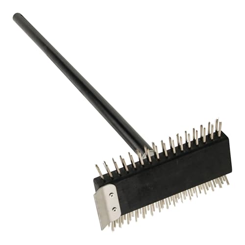 Winco 30" Wire Stainless Steel Brush with Handle - size: 30"