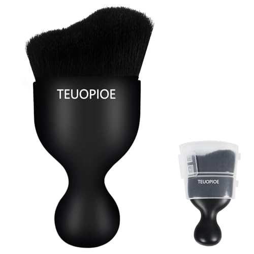 Car Detailing Brush for Interior Dusting and Air Vents,Black - color: black