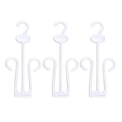 Thickened Plastic Shoe Display Hooks 15pcs for Shop Mall White - color: White