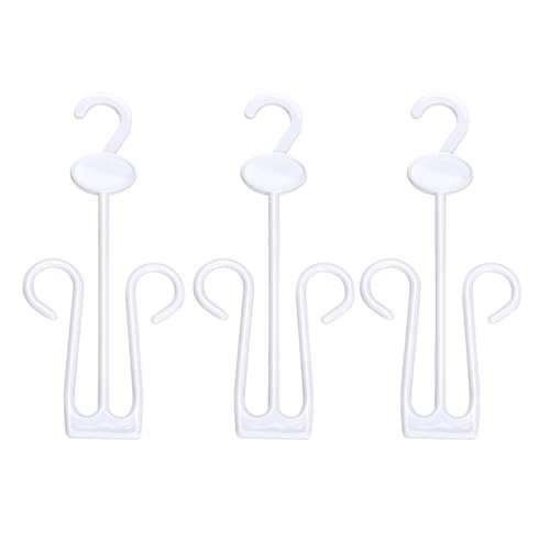 Thickened Plastic Shoe Display Hooks 15pcs for Shop Mall White - color: White