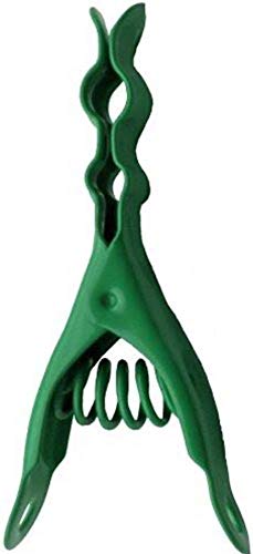 Extreme Clothespins | Rainforest Green Color | Solid 304 Stainless Steel - 20 Pack | Heavy Duty | Anti-Rust | Laundry Pins | Clothes Pins | Chip Clips | Lifetime Product | No Plastic | Made in Italy - color: Rainforest Green