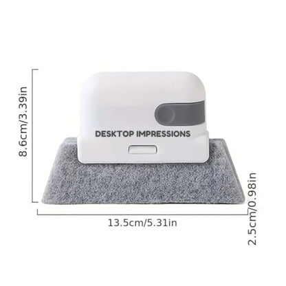 Window Track Cleaner, Gap Brush Groove Cleaner, Window Track Cleaning Tool, Gap Cleaning Brush Small Spaces, Sliding Door Track Cleaner, Window Brush, Shower Track Cleaning Brush, Window Cleaner Tool - color: Microfiber Style