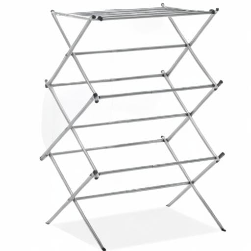 Whitmor Folding Drying Rack - color: 28"l X 15"w X 42"h, size: Large