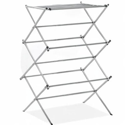 Whitmor Folding Drying Rack - color: 28"l X 15"w X 42"h, size: Large