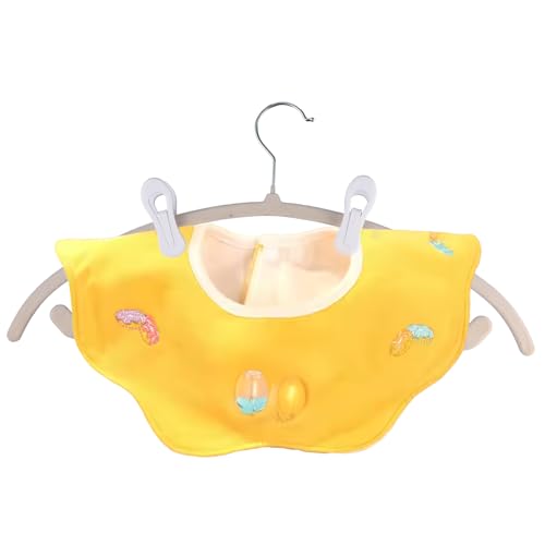 100 Pack White Hanger Clips Multi-Purpose Baby Hanger Clip, Plastic Clothing Clips for Socks, Hats, Food Chip Bags and Notes