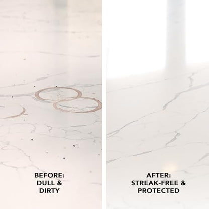 Weiman Quartz Countertop Cleaner and Polish (4 Pack w/Micro Towel) Clean and Shine Your Quartz Countertops Islands and Stone Surfaces with Ultra Violet Protection - size: 16 Fl Oz (Pack of 4)