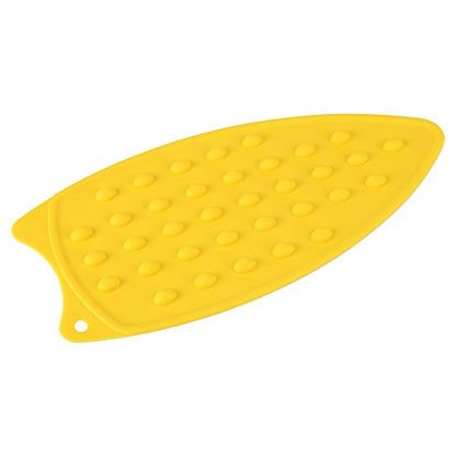 Silicone Rest Pad, Protective Surface for Mini Iron Pad Protection Ironing Rest (Yellow) - color: Yellow
