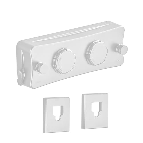 JOOM Retractable Clothesline Indoor, Dual 2 x 13.8 FT Clothes Lines, White - color: White Update