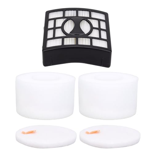 Vacuum Filters Replacement for Shark Rotator DuoClean Powered Lift Away Speed NV680 NV681 NV682 NV683 NV800 NV801 NV803 UV810, 1 HEPA Filter, 2 Foam & 2 Faux Felt Filter Replace Part # XFF680 &XHF680 - color: For NV680 etc-1 HEPA Filter, 2 Foam & 2 Faux F