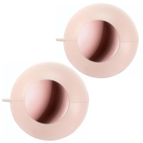Washable Reusable Gel Lint Roller for Pet Hair, Pink, 2pcs - color: Pink-2pcs
