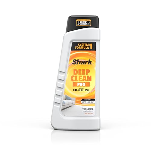 Shark Deep Clean Pro Carpet Cleaner Formula Removes Dirt/Stains/Odor EXCM48 - size: 48 Fl Oz (Pack of 1), style: Deep Clean