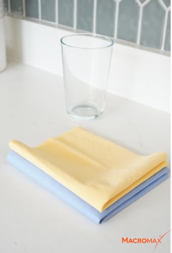 Macro Max Microfiber Glass Cloths 20 Pack, Streak Free Window