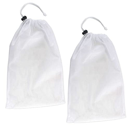 U.S. Pool Supply Replacement Pool Jet Vacuum Bag, 2 Pack - Universal Fit