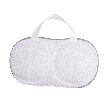 Bra Wash Bag Set, Mesh Laundry Washing Bags with Premium Zipper for Bra, Foldable Mesh Lingerie Underware Wash Bags Protector for Washing Machine - color: Grey