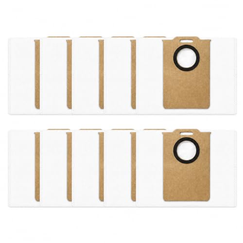 10pcs Dust Bags For Uninell UR3 Robot Vacuum Cleaner Accessories, Meltblown Non Woven 3.5 Litres Large Capacity Dust Bag, Automatic Emptying Replacement Parts(10pcs) - size: 10pcs