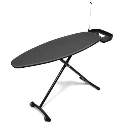 Duwee 18" ×48" Ironing Board with Retractable Iron Rest,Wide Ironing Board - size: 18"×48"
