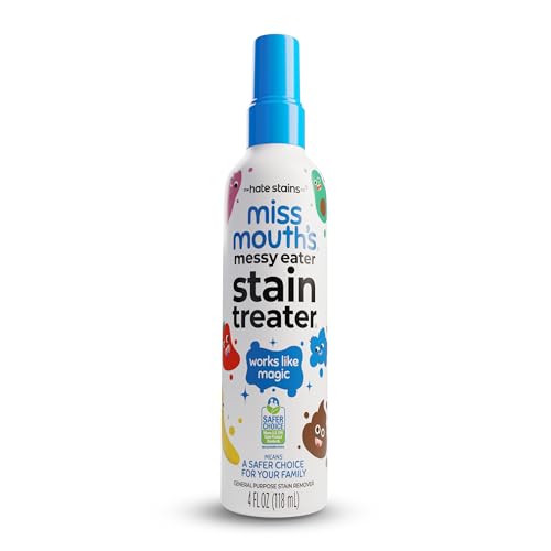 Miss Mouth's Messy Eater Stain Treater Spray, Laundry Stain Remover, 4 Oz - style: 1 Pack (4oz)