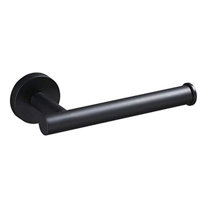USHOWER Matte Black Toilet Paper Holder - color: Matte Black