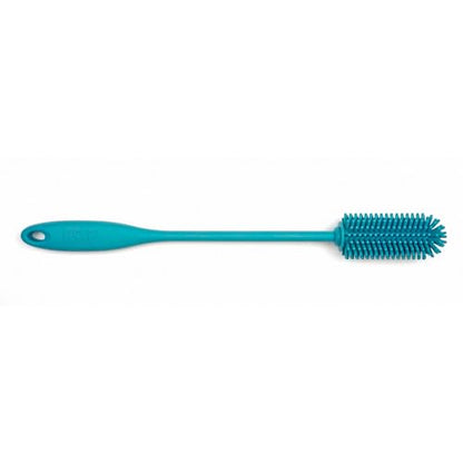 RSVP International Kitchen Scrubber Collection Dishwasher Safe, Silicone Bottle Brush, 12.5", Turquoise - color: Turquoise, size: Silicone Bottle Brush, 12.5"