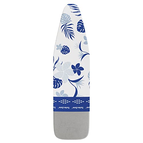 Bartnelli Pro Replacement Ironing Board Cover and Pad Size 43x13 Designed to Fit Perfectly for Models 9738 & 2615 | Upgraded Features- Patent Park Zone & Turbo Zone Technology, with 2 Lopped Straps