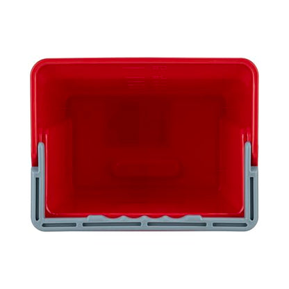 Restaurantware 6 qt Red Cleaning Bucket - color: Red, size: 6 Quarts