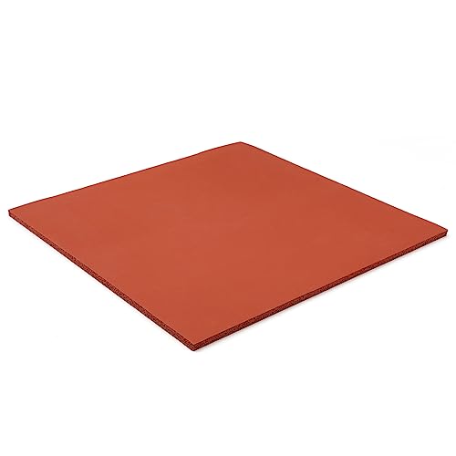 15 x 15 Inch Silicone Heat Press Mat Pad, 0.3” Thickest Silicone Pad for Heat Press Machine, Flat Heat Transfer Press Replacement Pad - color: Mat