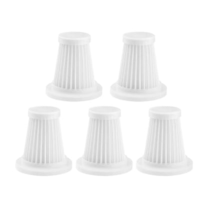 Car Vacuum Cleaner Original Filter Set, 5 HEPA Filter, Adapted to IYOFINE V8 Plus/ST-6653 Plus Handheld Vacuum Cleaners,Robust and Durable, Washable 5 PCS (5 Pack)