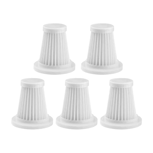 Car Vacuum Cleaner Original Filter Set, 5 HEPA Filter, Adapted to IYOFINE V8 Plus/ST-6653 Plus Handheld Vacuum Cleaners,Robust and Durable, Washable 5 PCS (5 Pack)