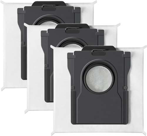 dreame Dust Bags Compatible with X50 Ultra Series/Aqua10 Series/L50 Ultra/L40s Ultra/L40s Ultra AE/L40s Ultra CE/D30 Ultra CE/D30 Ultra/L10s Ultra Gen2/Matrix10 Series, 3.2L Dust Bags(3 PCS)